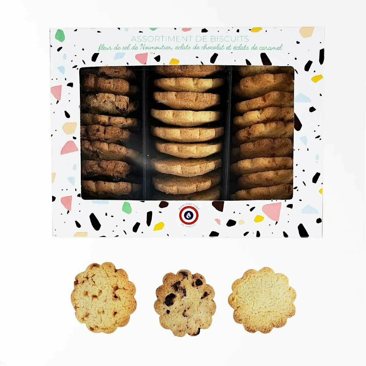 Cadeau Personnalisé Entreprise - Coffret biscuits recettes originales