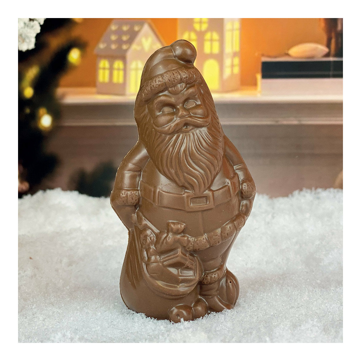 Cadeau Moulage du Père-Noël en Chocolat Lait idéal Enfants et Livraison  Rapide