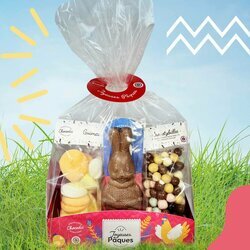 Box dégustation de Pâques avec 5 gourmandises de fabrication artisanale