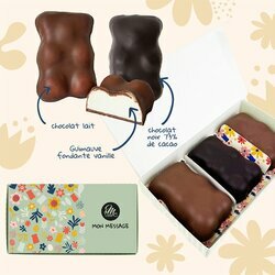 3 Boutons Embellissement Bois 3D – Thème Pâques Chocolat, à Coudre Ou Coller – NEUF