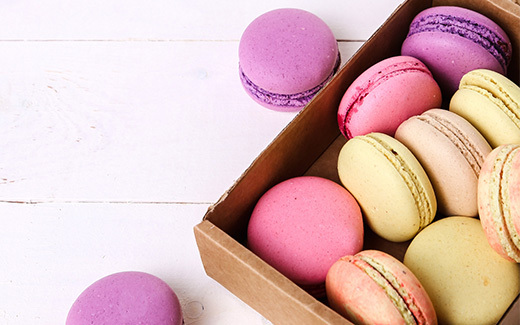 Les coffrets de macarons