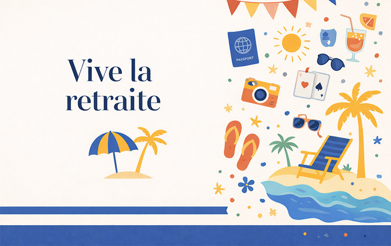 Retraite - Collection Les Cartes &agrave; Croquer