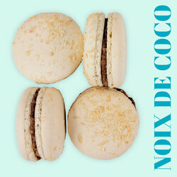 Macarons got Noix de coco