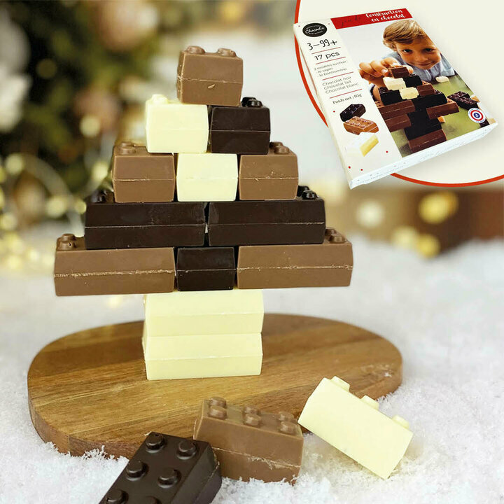 Jeu de construction en chocolat de Nol pour les enfants