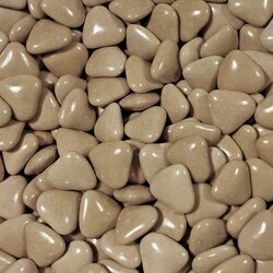 Drages mini coeur couleur taupe