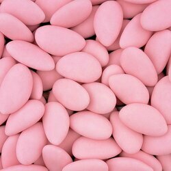 Drages amandes Avola Dauphine couleur rose mat