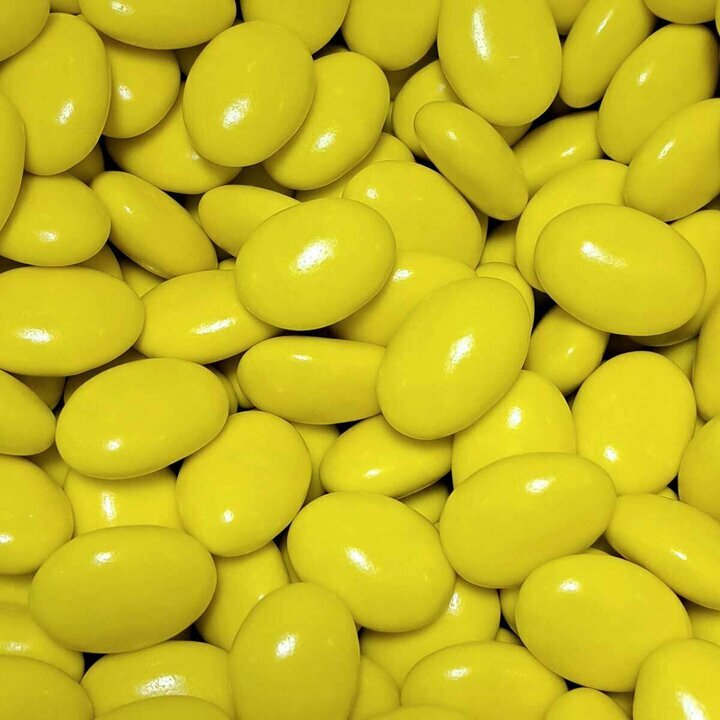 Dragée guimauve couleur jaune