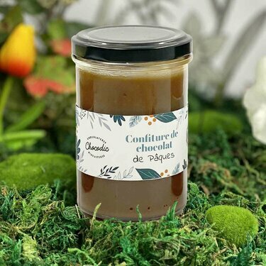 Confiture de chocolat Pâques