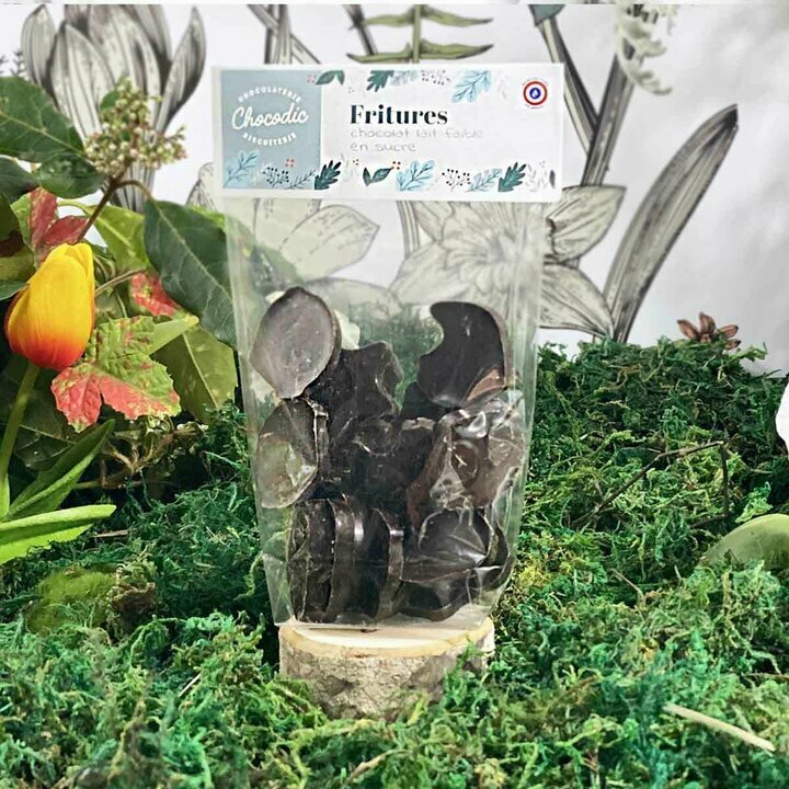 Sachet de fritures en chocolat de Pques faible en sucre