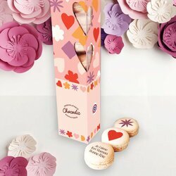 Macarons personnaliss Mre-Veilleuse