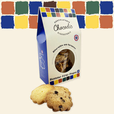 Boîte Luna biscuits Fête des Pères