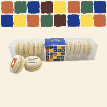 Coffret 8 macarons "Hypère Cool"