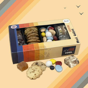 Coffret Sophia assortiment gourmandises Fête des Pères