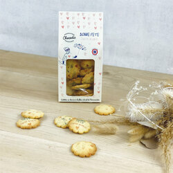 Bote de biscuits personnaliss pour la fte des grands-mres