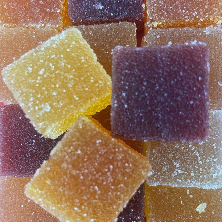 Mlange de ptes de fruits en vrac