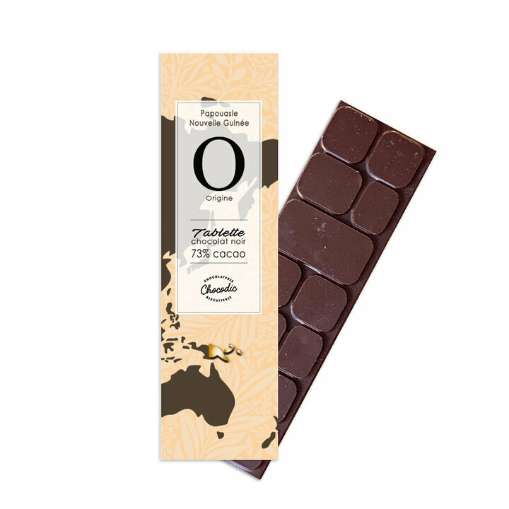 Tablette chocolat Origine Papouasie-Nouvelle Guine