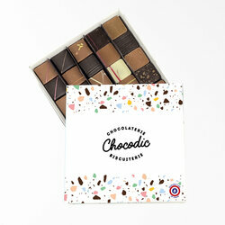 Coffret de chocolats fins