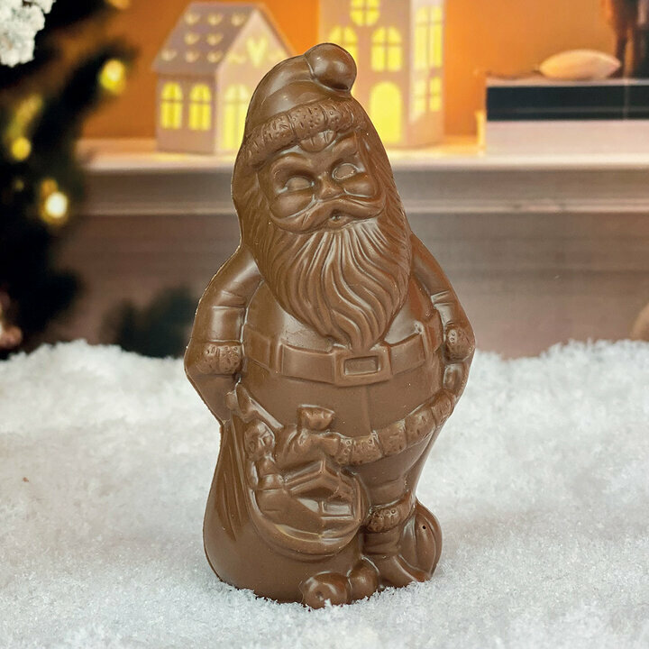 Père-Noël en chocolat lait