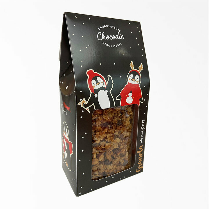 Boite de Nol de Granola de fabrication artisanale