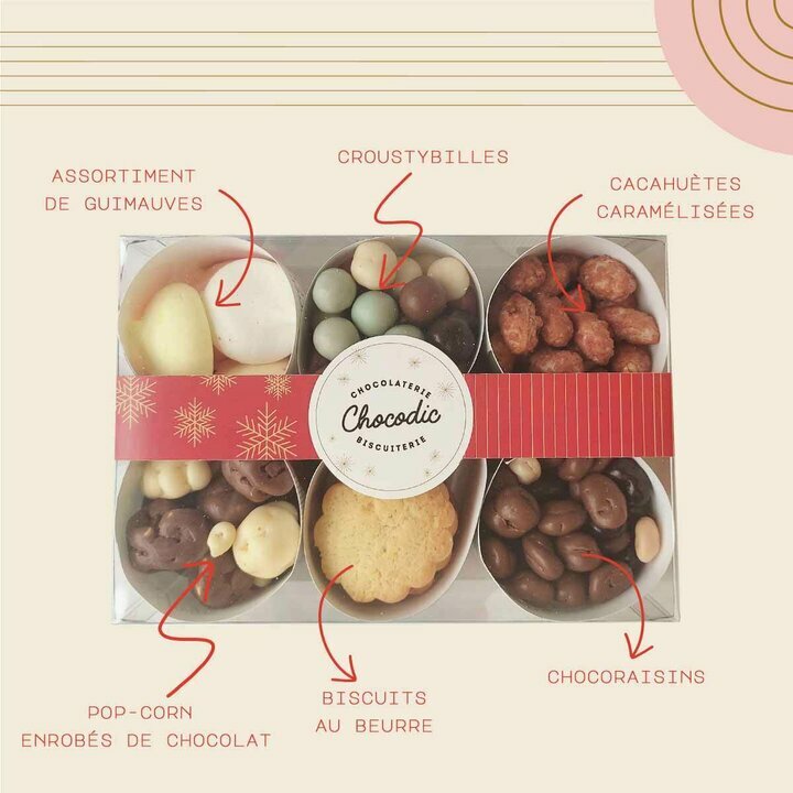 Coffret 6 timballes de Nol