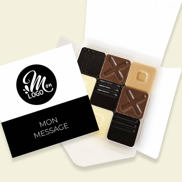 Carr 9 chocolats thme sapin