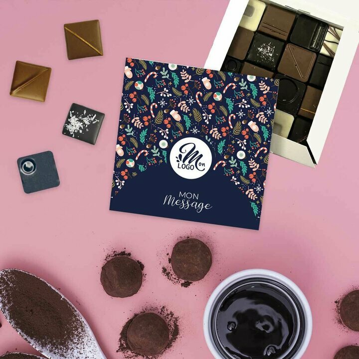 Coffret luxe 16 chocolats thme Pop