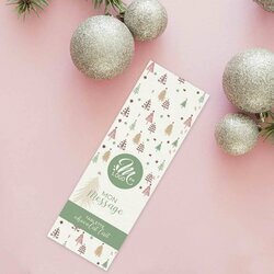 Tablette de chocolat thme Sapin