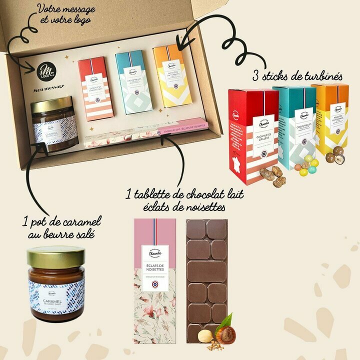 Composition 1 Bote Cadeau Entreprise - Collection Nol