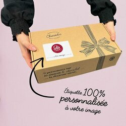 Box de Nol prsentant 4 gourmandises pour les entreprises