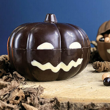 Citrouille en chocolat Halloween