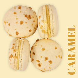 Macarons saveur Caramel