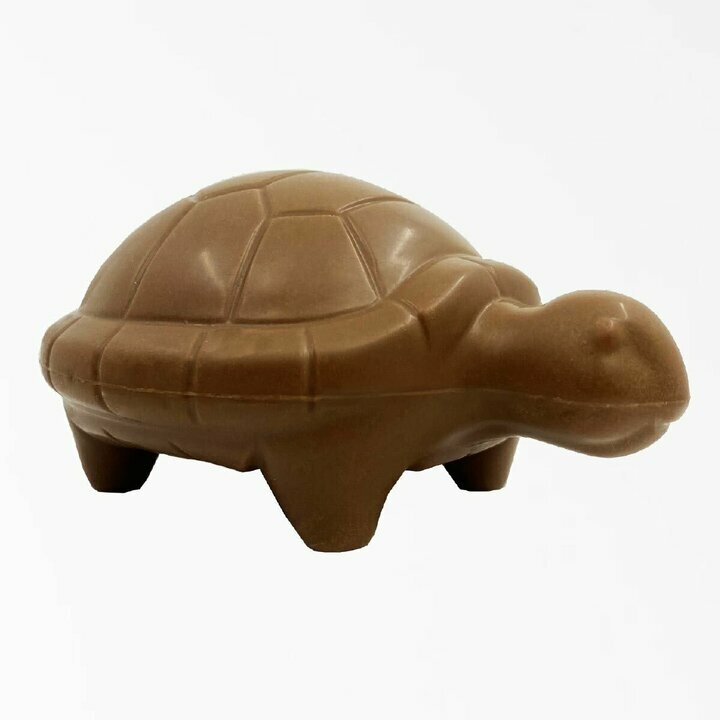 Lulu la tortue de Pques en chocolat lait