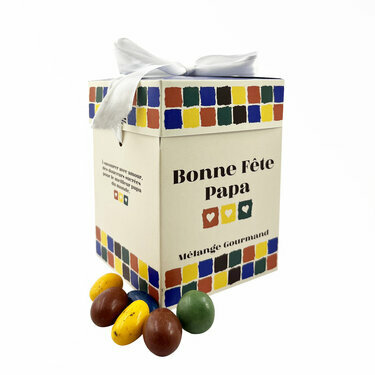 Maxi cube Mélange Gourmand Bonne fête Papa