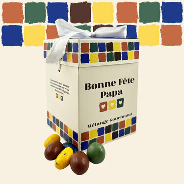 Maxi cube Mélange Gourmand Bonne fête Papa