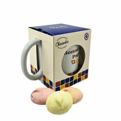 Coffret pour la fte des pres composes d'un sachet de guimauves