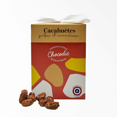 Maxi cube cacahuètes caramélisées Collection Color