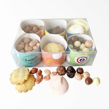 Coffret 6 timbales gourmandes Collection Color