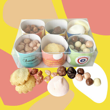 Coffret 6 timbales gourmandes Collection Color