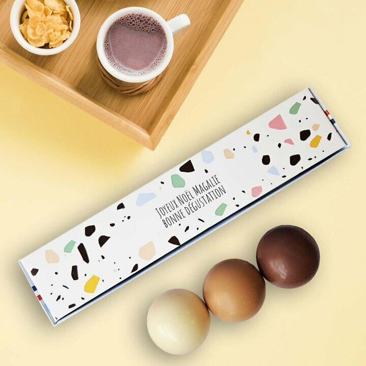 Chocobombes personnnalis avec texte