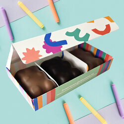 Coffret 3 Oursons XL - Merci ouvert