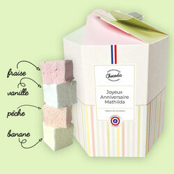 Composition Coffret Assortiment de Guimauves personnalis