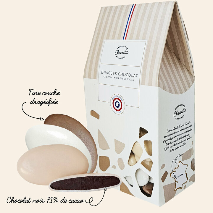 Composition Coffret Drages Chocolat