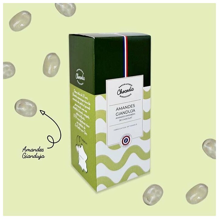 Composition Coffret Stick Amandes Gianduja