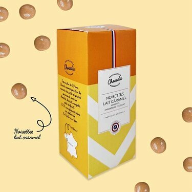 Coffret Stick Noisettes Lait-Caramel
