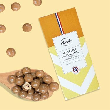 Coffret Stick Noisettes Lait-Caramel