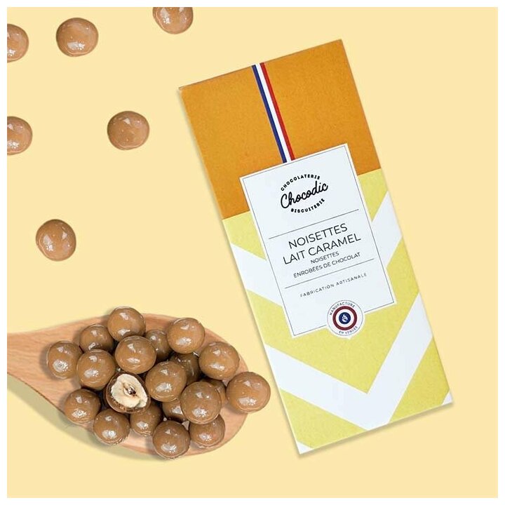 Coffret Stick Noisettes Lait-Caramel