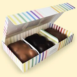 Coffret 3 Oursons XL ouvert