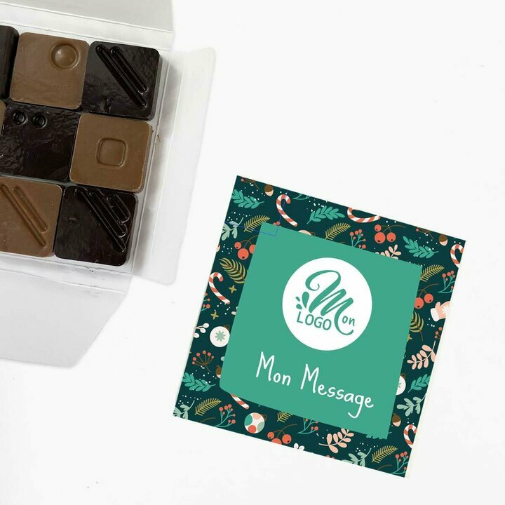 Carr 9 chocolats thme vegetal