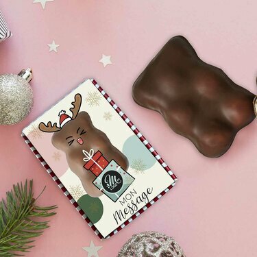 Coffret Ourson XL - Collection Noël Entreprise
