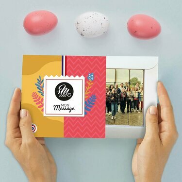 Coffret Chocolats Puzzle Logo d'Entreprise - Collection de Pâques